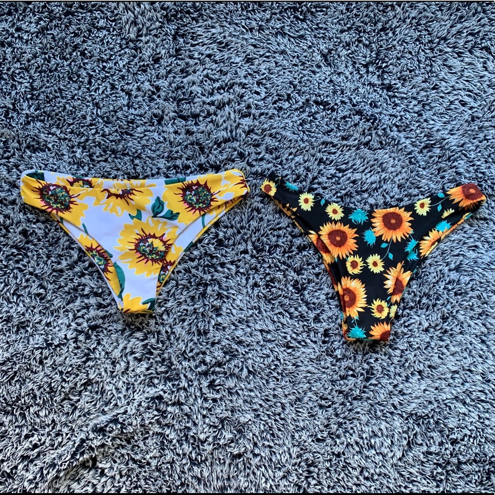 Sunflower Bikini Bottoms Size S